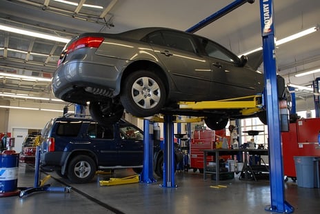 epoxy flooring for auto repair shops