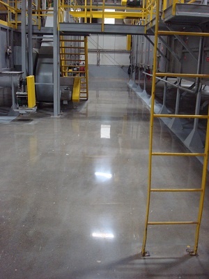 industrial polished concrete