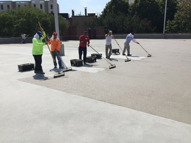 weatherproof outdoor concrete coating