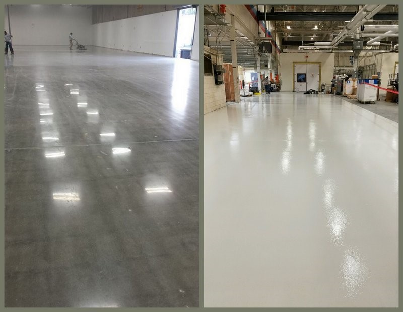Concrete Floor Coating vs. Polished Concrete