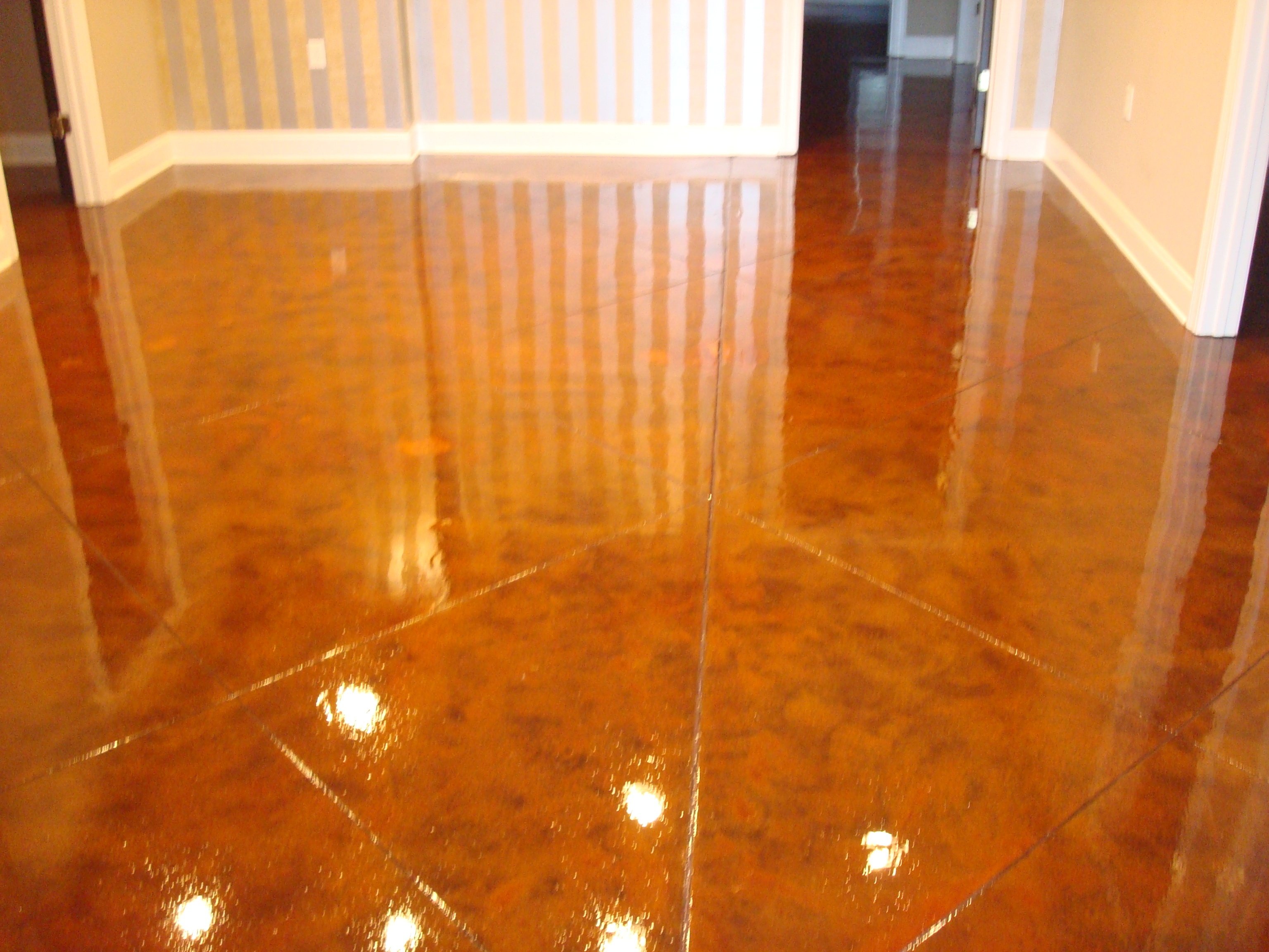 Stained Concrete Flooring